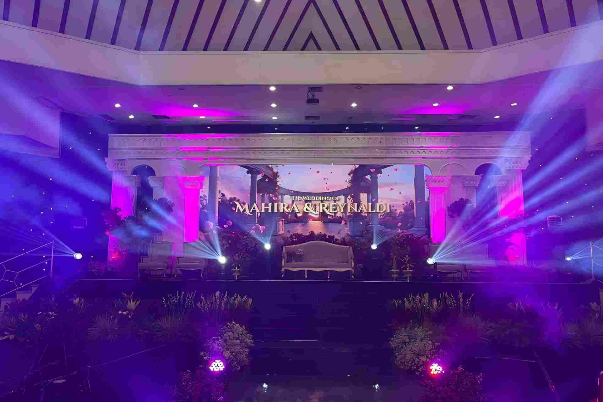 Indonesian banquet hall